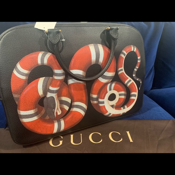 NEW Gucci kingsnake bag/duffel bag - Picture 6 of 15